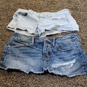 American eagle short/skirt bundle
